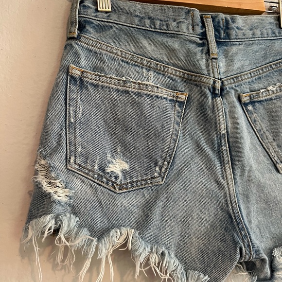 AGOLDE Vintage Parker Cut Off Shorts In Swapmeet Style: A026-811 Size 24 - Picture 7 of 11